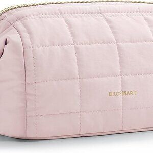 Travel Toiletry Bag, Puffy Padded Make Up Bags for Women Makeup Organizer Case,